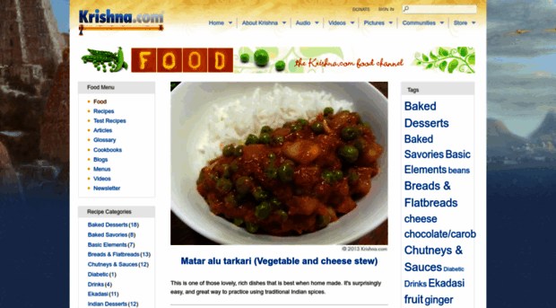 food.krishna.com