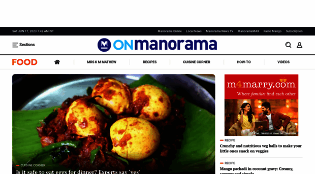 food.manoramaonline.com