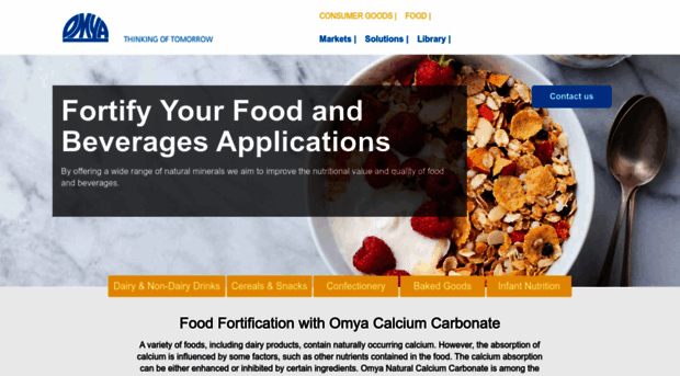 food.omya.com