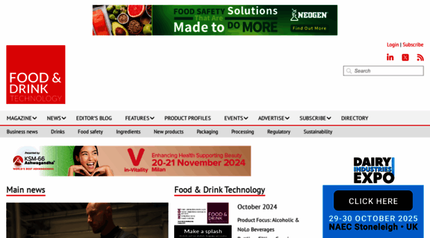 foodanddrinktechnology.com