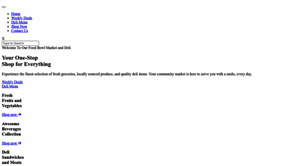 foodbowlmarket.com