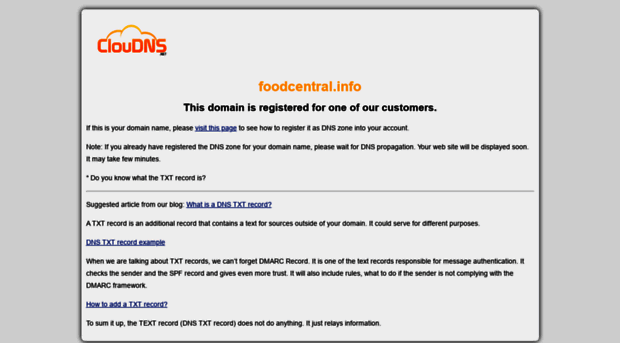 foodcentral.info