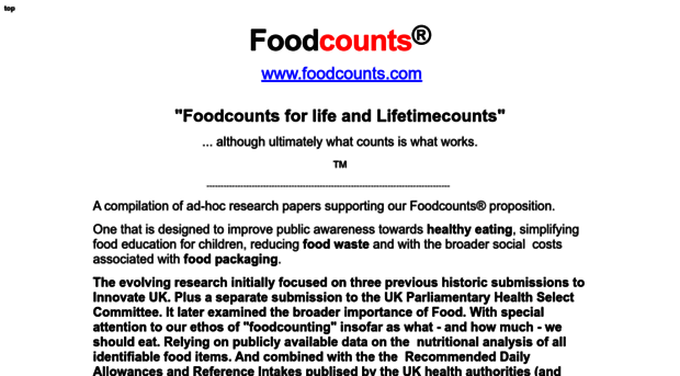 foodcounts.com