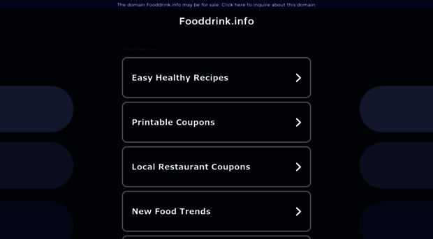 fooddrink.info