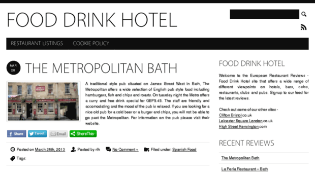 fooddrinkhotel.com