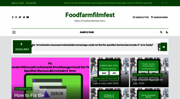 foodfarmfilmfest.com