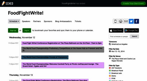 foodfightwrite2014.sched.org