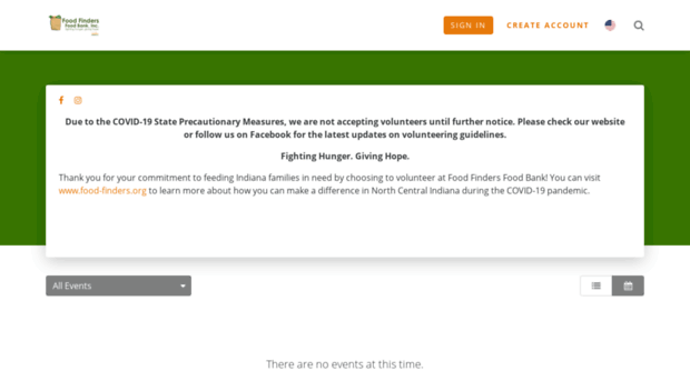 foodfindersfoodbank.volunteerhub.com