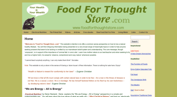 foodforthoughtstore.com