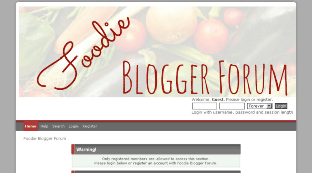 foodiebloggerforum.com