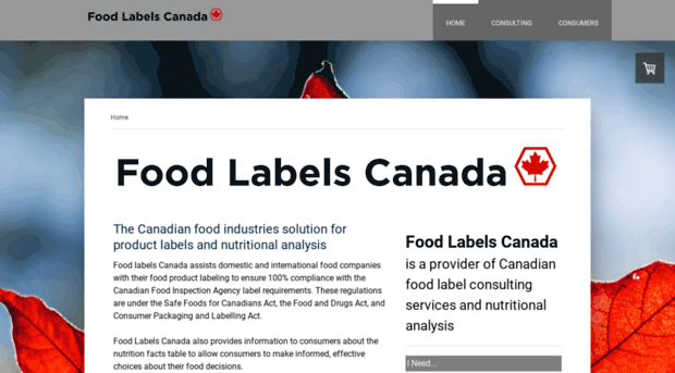 foodlabelscanada.com