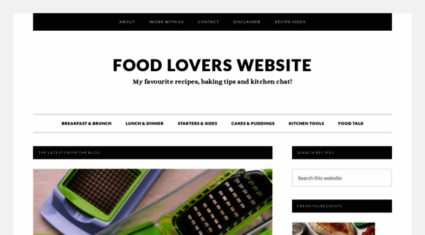 foodloverswebsite.com