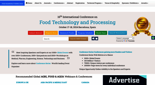 foodmanufacturing.conferenceseries.com