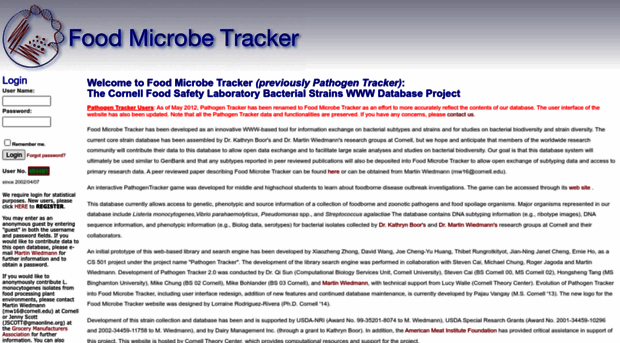 foodmicrobetracker.com