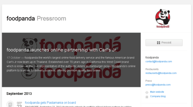 foodpanda.pressdoc.com