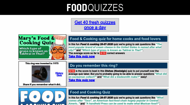 foodquizzes.net