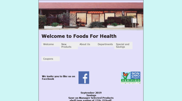 foodsforhealth.com