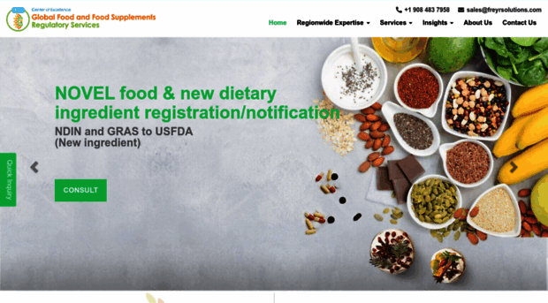 foodsupplements.freyrsolutions.com