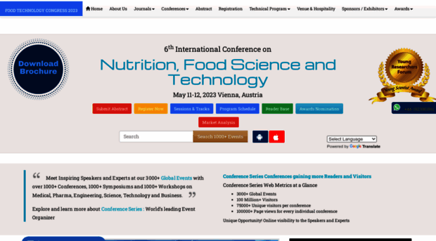 foodtechnology.nutritionalconference.com