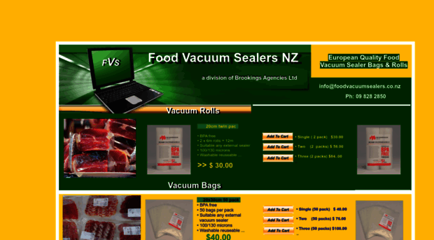 foodvacuumsealers.co.nz