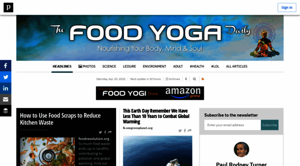 foodyoga.net