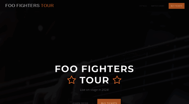 foofighterstour.com