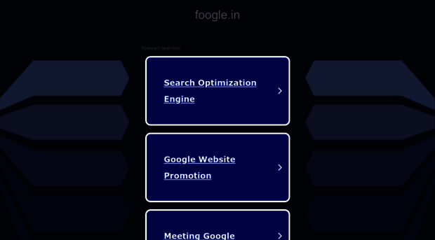 foogle.in