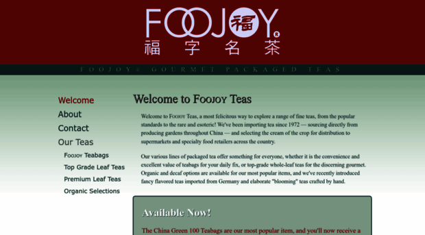 foojoyteas.com