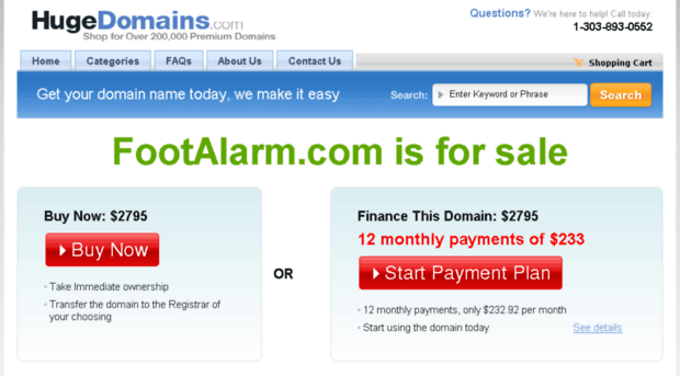 footalarm.com