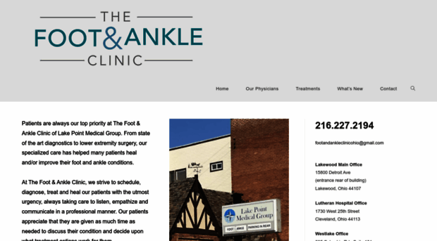 footandankleclinicohio.com