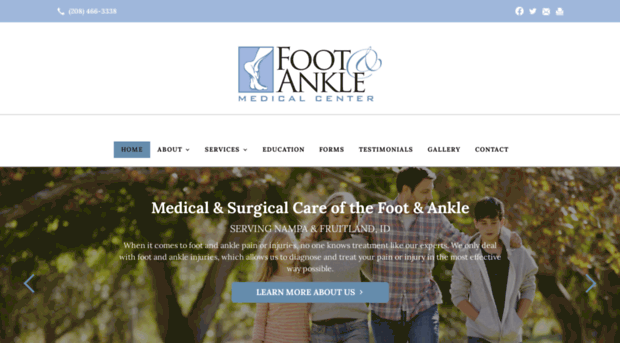 footandanklemedicalcenter.com