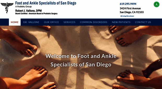 footandanklesandiego.com