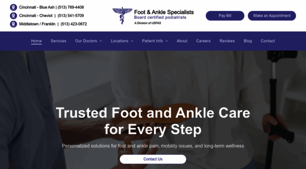 footandanklespecialists.com