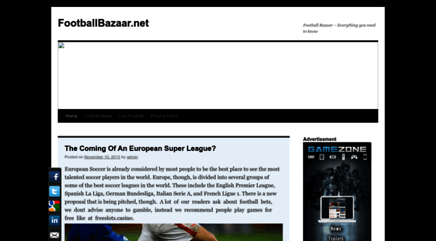 footballbazaar.net