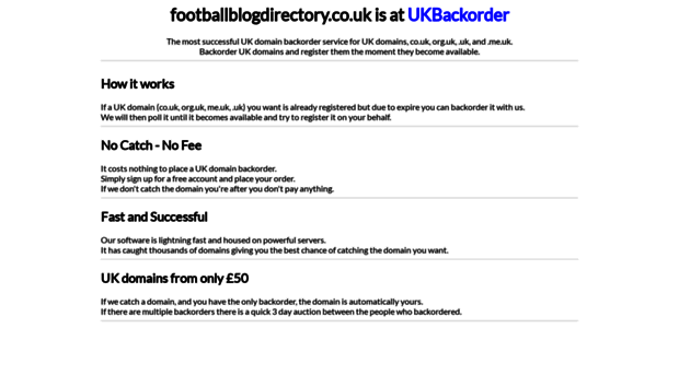 footballblogdirectory.co.uk