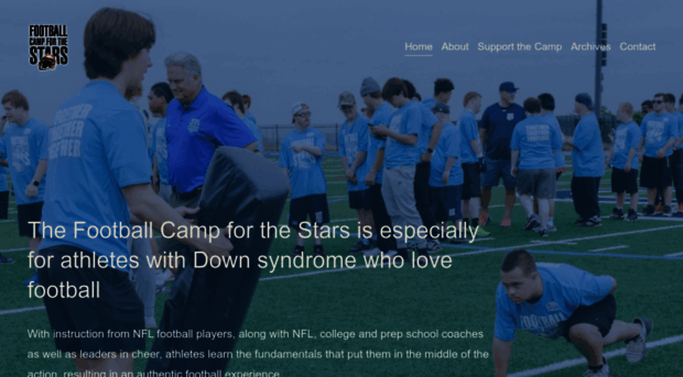 footballcampforthestars.com