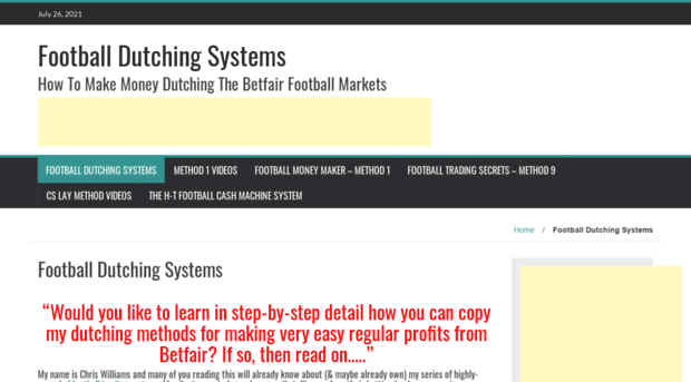 footballdutchingsystems.co.uk