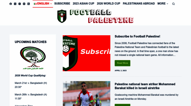 footballpalestine.com