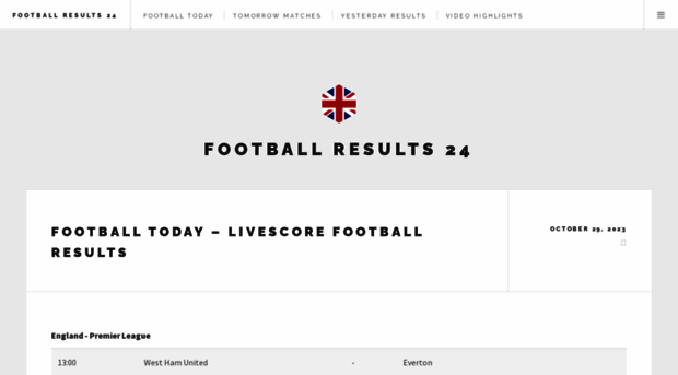 footballresults24.co.uk