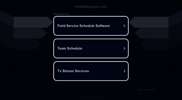 footballsignals.com