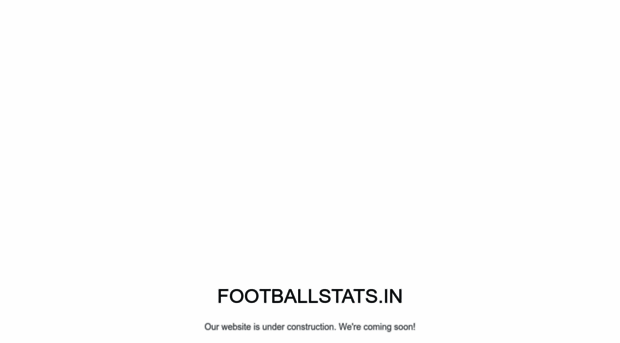 footballstats.in