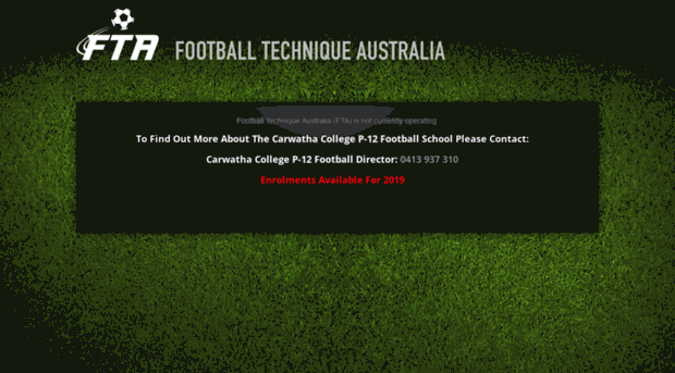 footballtechniqueaustralia.com.au