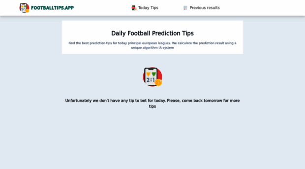 footballtips.app