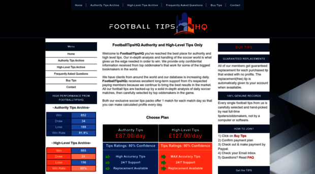 footballtipshq.com