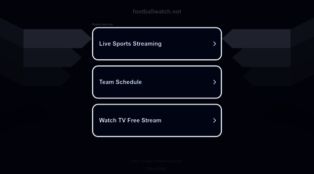 footballwatch.net