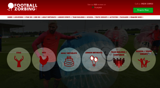 footballzorbing.co.uk