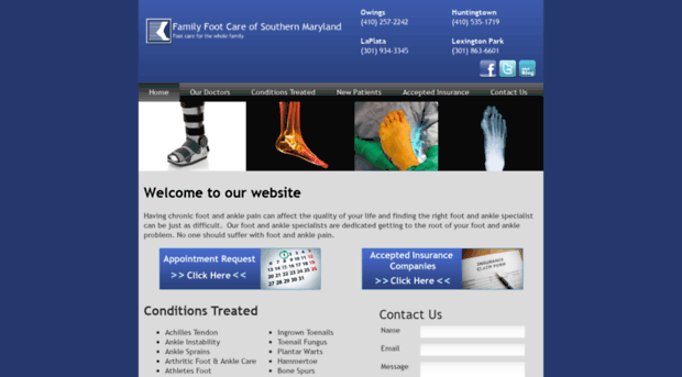 footdoctorsouthernmaryland.com