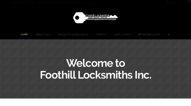 foothilllocksmithsinc.com