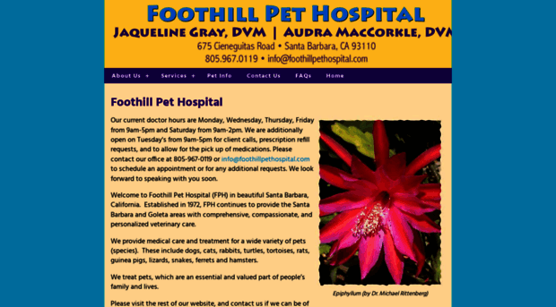 foothillpethospital.com