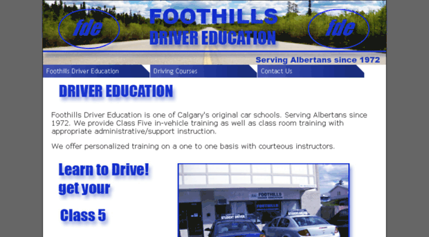 foothillsdrivereducation.ca